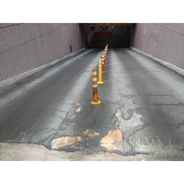 坡道打除運棄+瀝青鋪設+標線工程實績